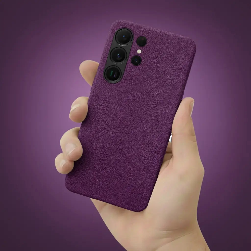 Alcantara® Suede Premium Case for Samsung Galaxy S24/25 Ultra
