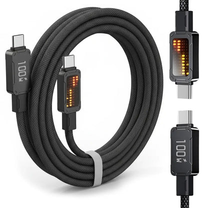 100W Fast Charging-Data Cable with Emarker Chip 1m/3.3ft