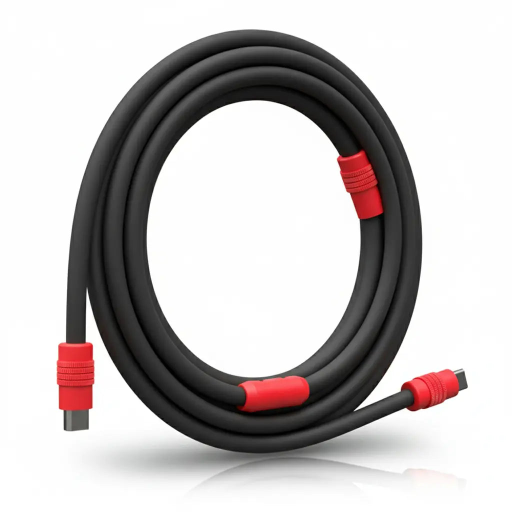 Colored Ultra-Soft Silicone Data-Cables for Fast Charging