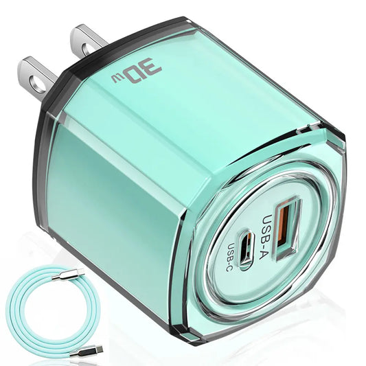 PixxelCase® - 30W Fast USB-C Charger US/EU/UK