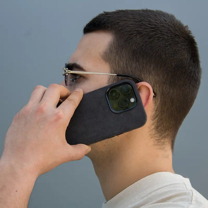 Alcantara® Leather Case for iPhone 14-17