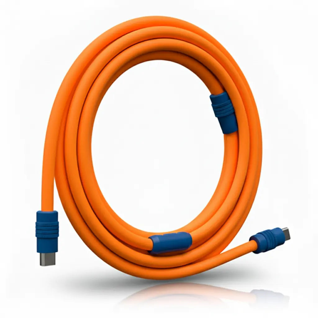 Colored Ultra-Soft Silicone Data-Cables for Fast Charging