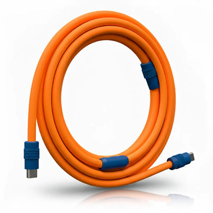 Colored Ultra-Soft Silicone Data-Cables for Fast Charging