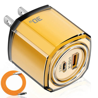 PixxelCase® - 30W Fast USB-C Charger US/EU/UK