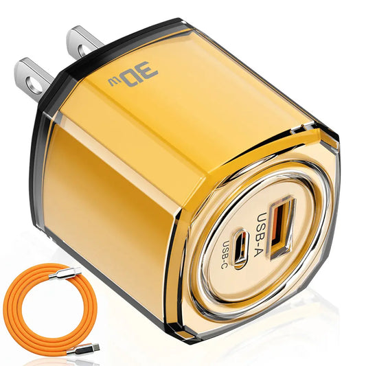 PixxelCase® - 30W Fast USB-C Charger US/EU/UK