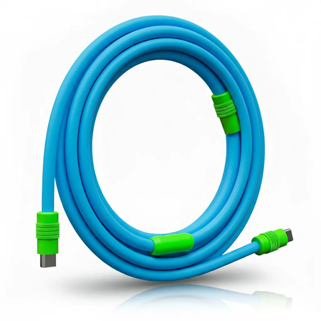 Colored Ultra-Soft Silicone Data-Cables for Fast Charging