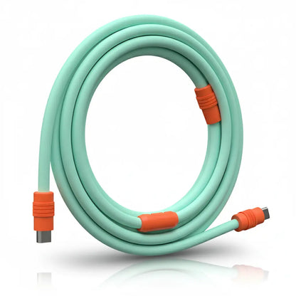 Colored Ultra-Soft Silicone Data-Cables for Fast Charging
