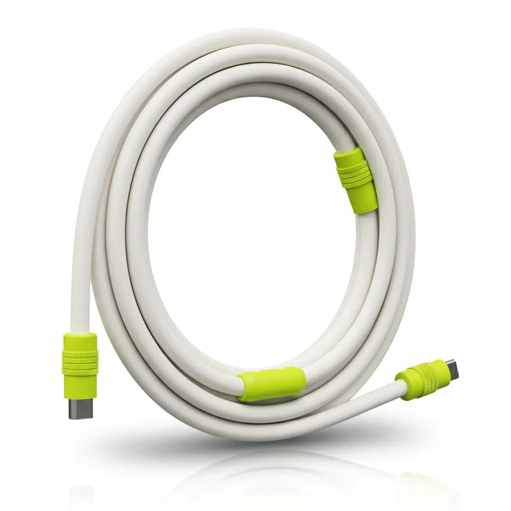 Colored Ultra-Soft Silicone Data-Cables for Fast Charging