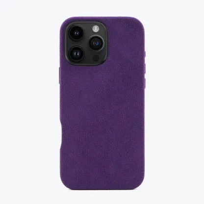 Alcantara® Leather Case for iPhone 14-17
