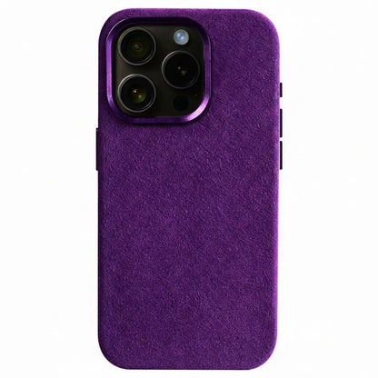 Alcantara® Leather Case for iPhone 14-17