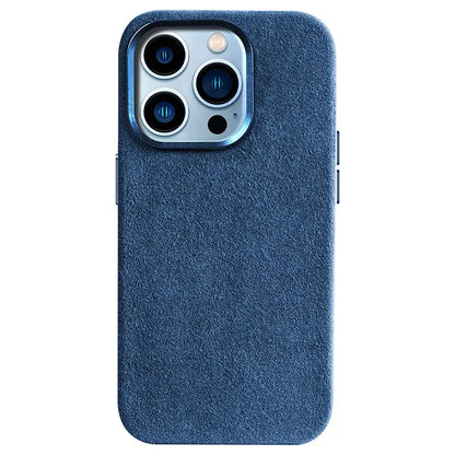 Alcantara® Leather Case for iPhone 14-17