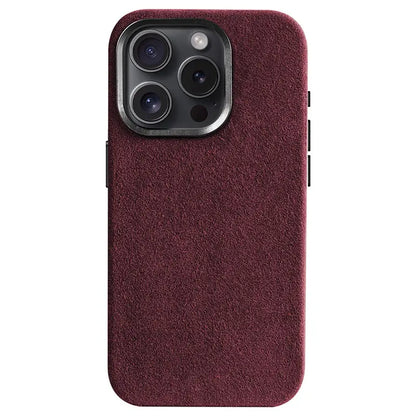 Alcantara® Leather Case for iPhone 14-17