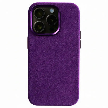 Alcantara® Leather Case for iPhone 14-17