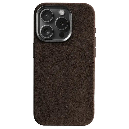 Alcantara® Leather Case for iPhone 14-17